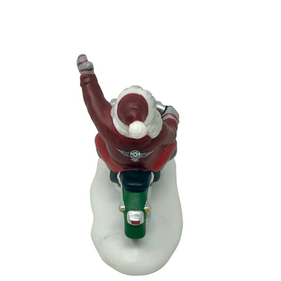 Department 56 North Pole Series "A Happy Harley Day" - Vintage - 1999 - Picture 5 of 10